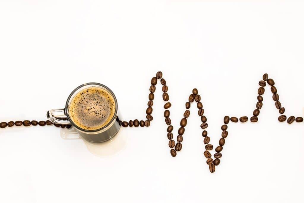 kafe při běhání